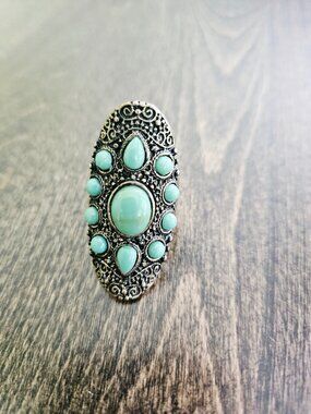 A Bohemian Style Statement Ring